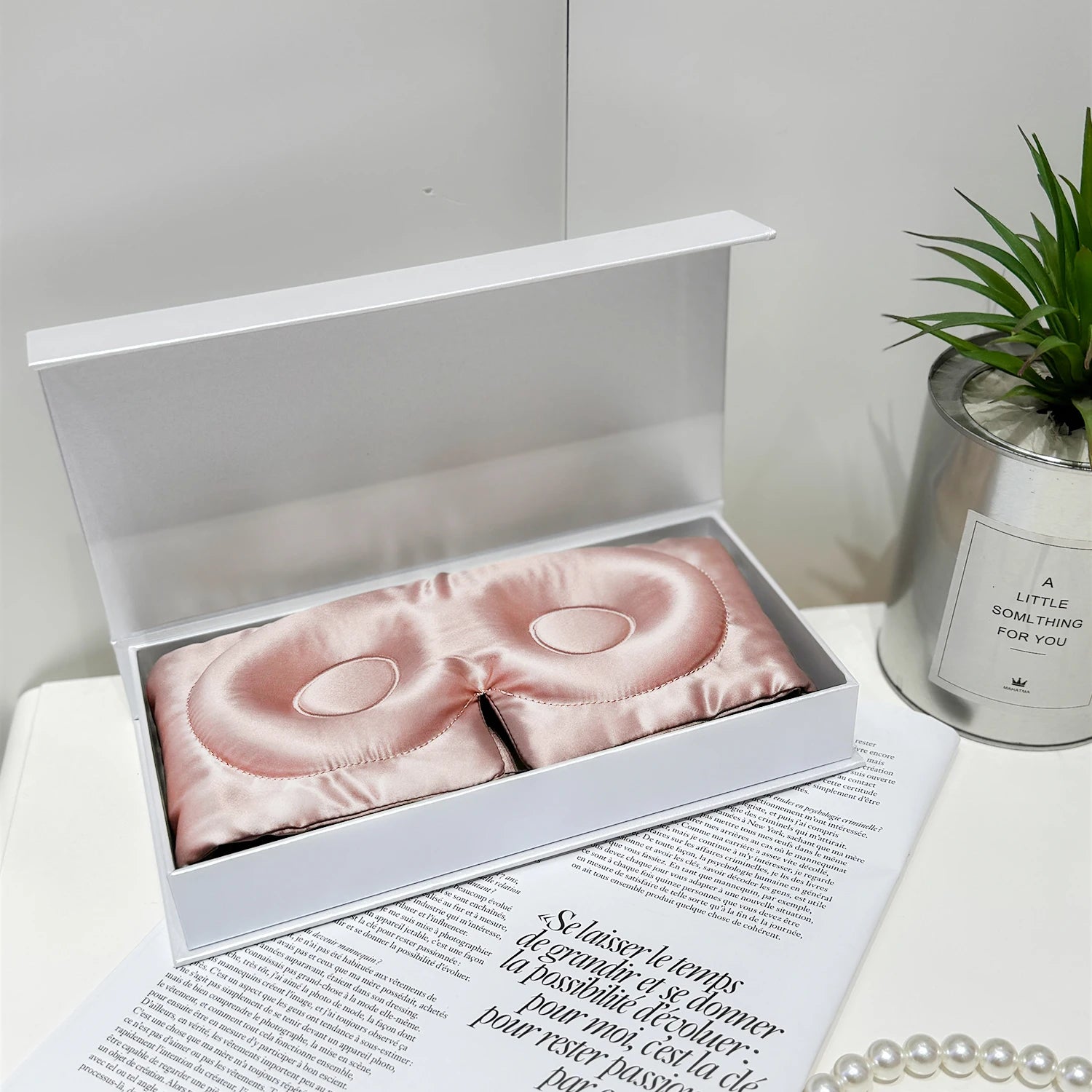 LuxeSkin Lab Silk Sleep Eye Mask