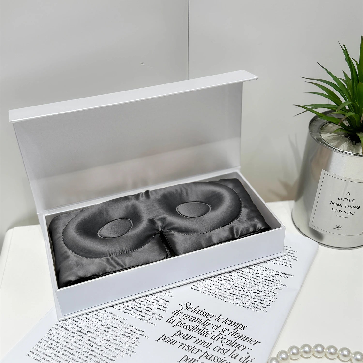 LuxeSkin Lab Silk Sleep Eye Mask