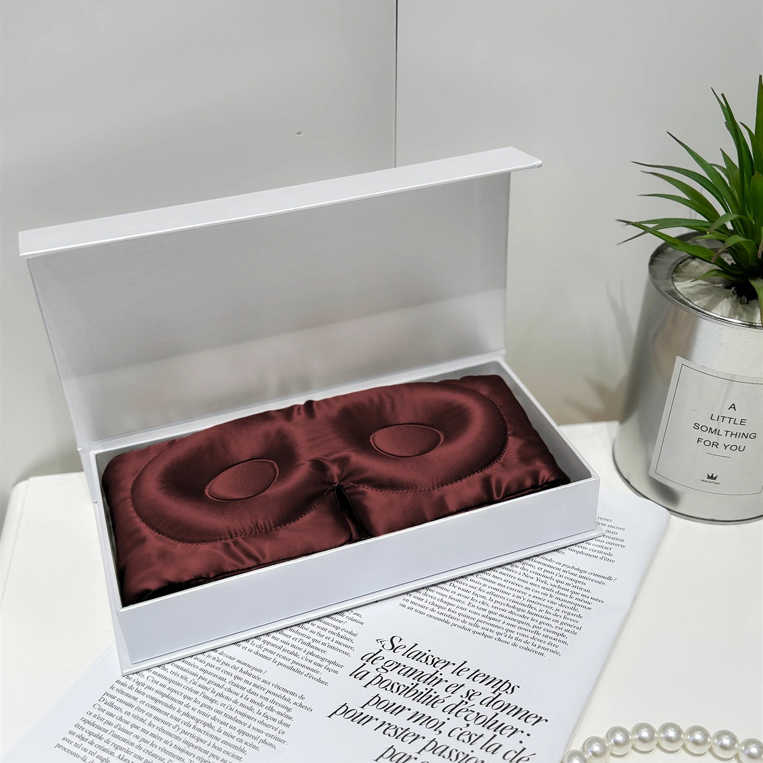 LuxeSkin Lab Silk Sleep Eye Mask