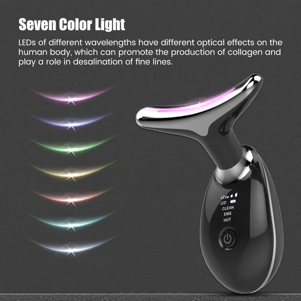 LuxeSkin Lab EMS Facial Massager