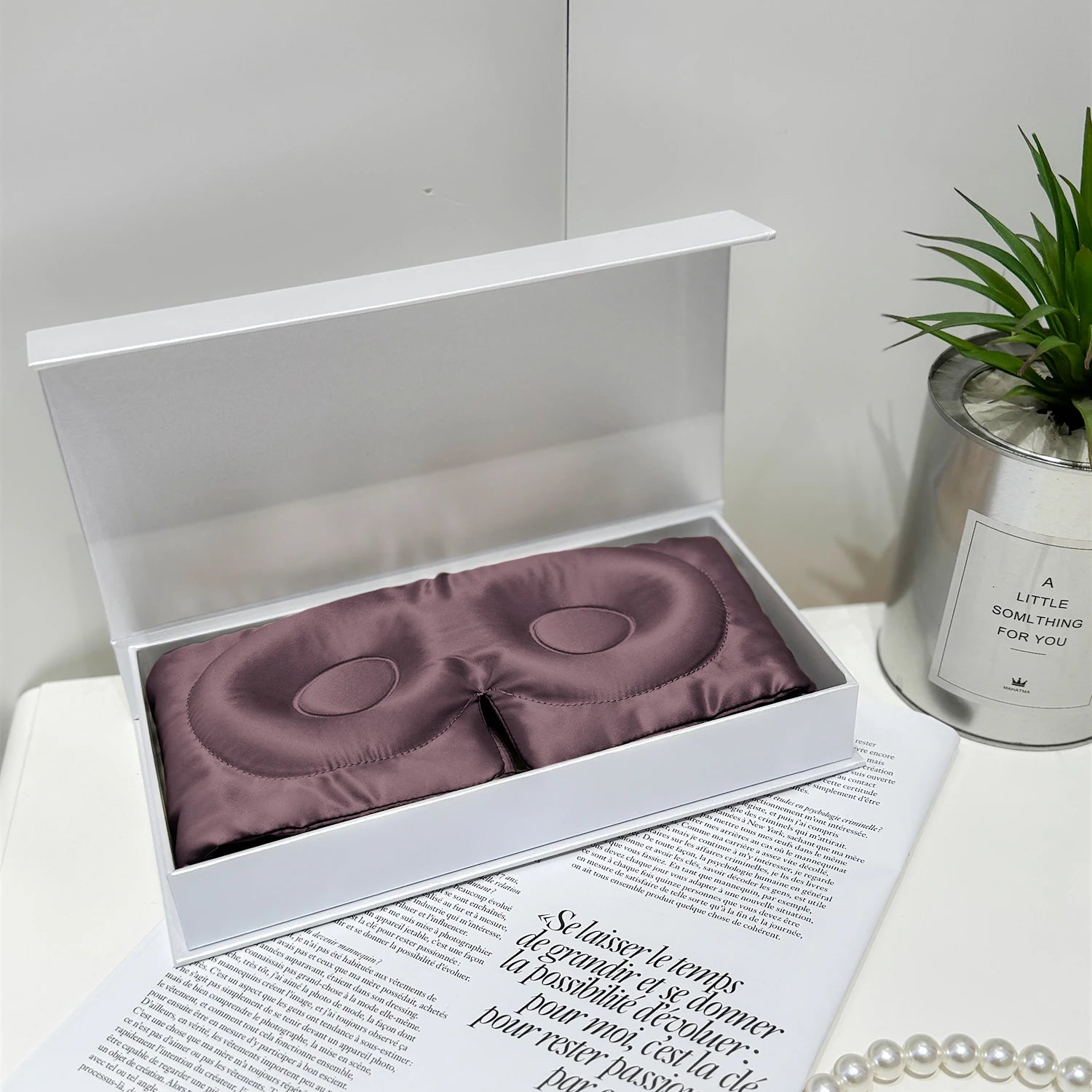 LuxeSkin Lab Silk Sleep Eye Mask