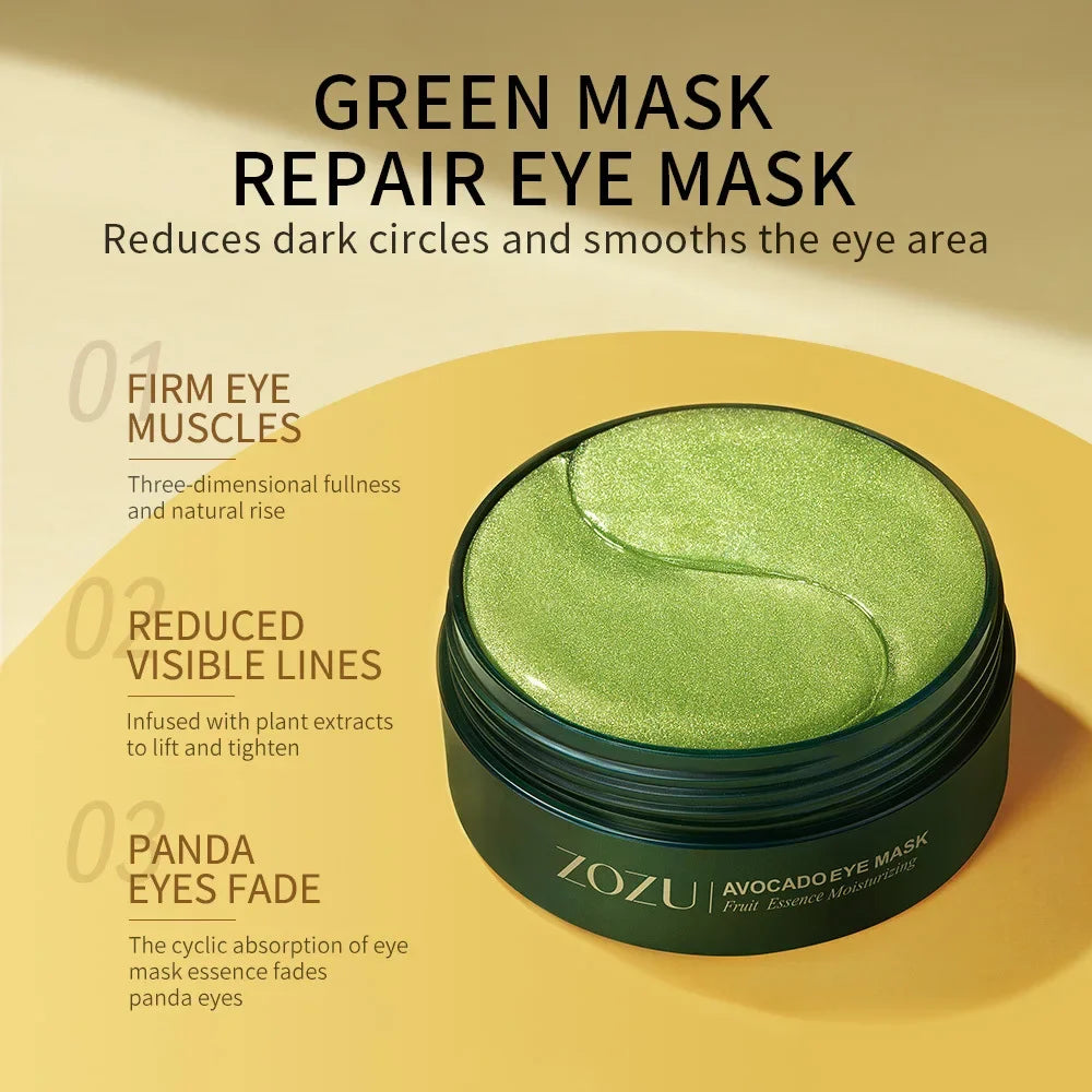 LuxeSkin Lab Collagen Eye Masks — 120 Pack