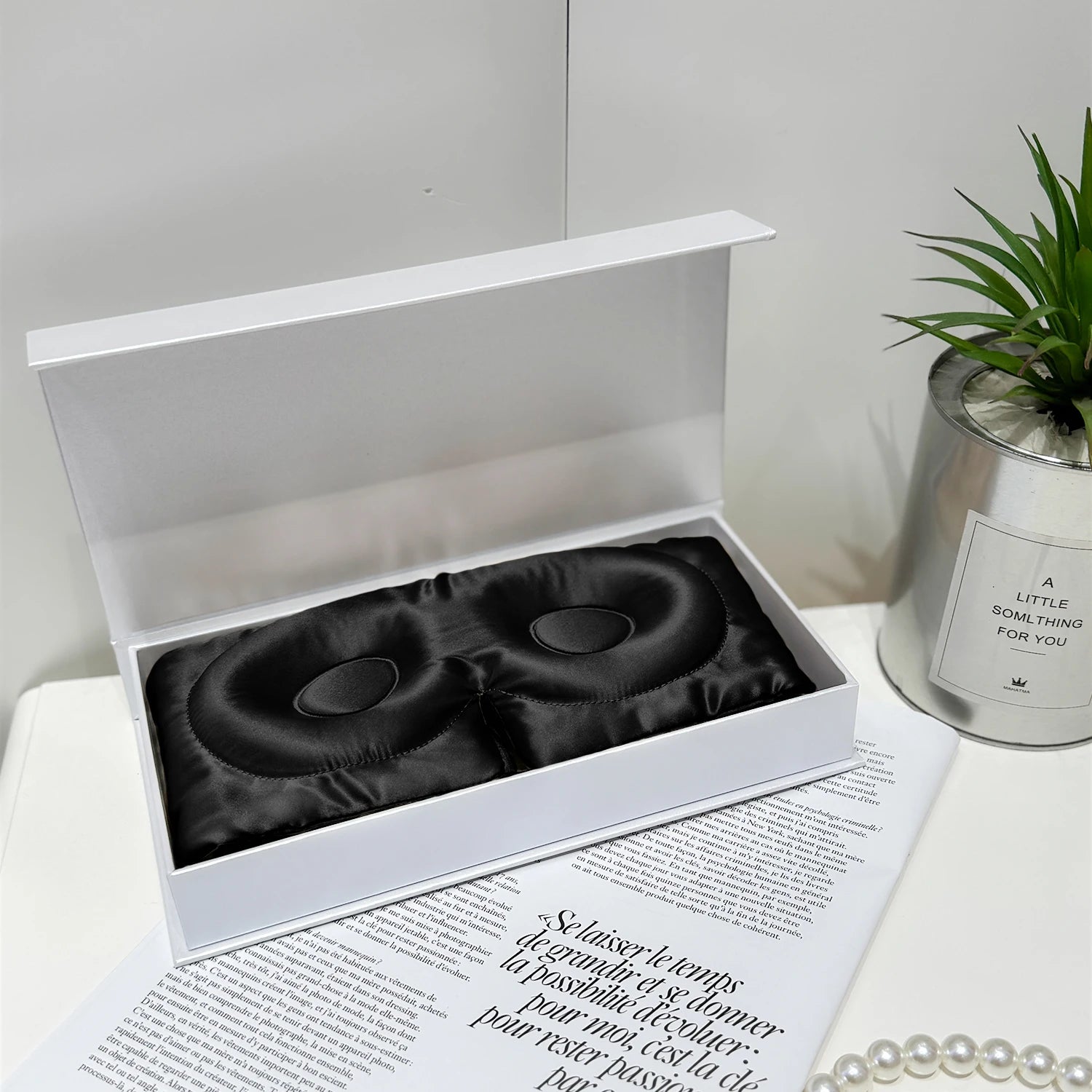 LuxeSkin Lab Silk Sleep Eye Mask