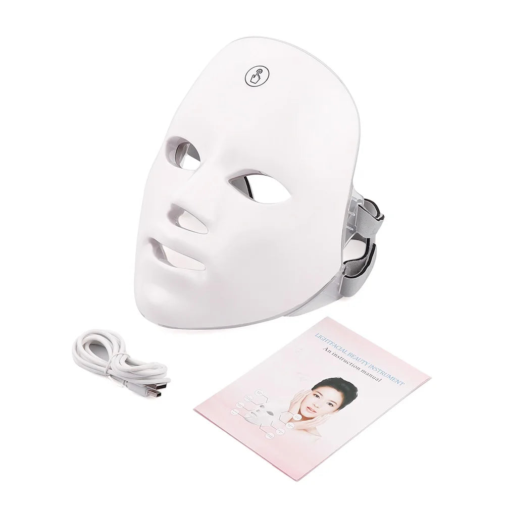 LuxeSkin Lab LED Facial Mask