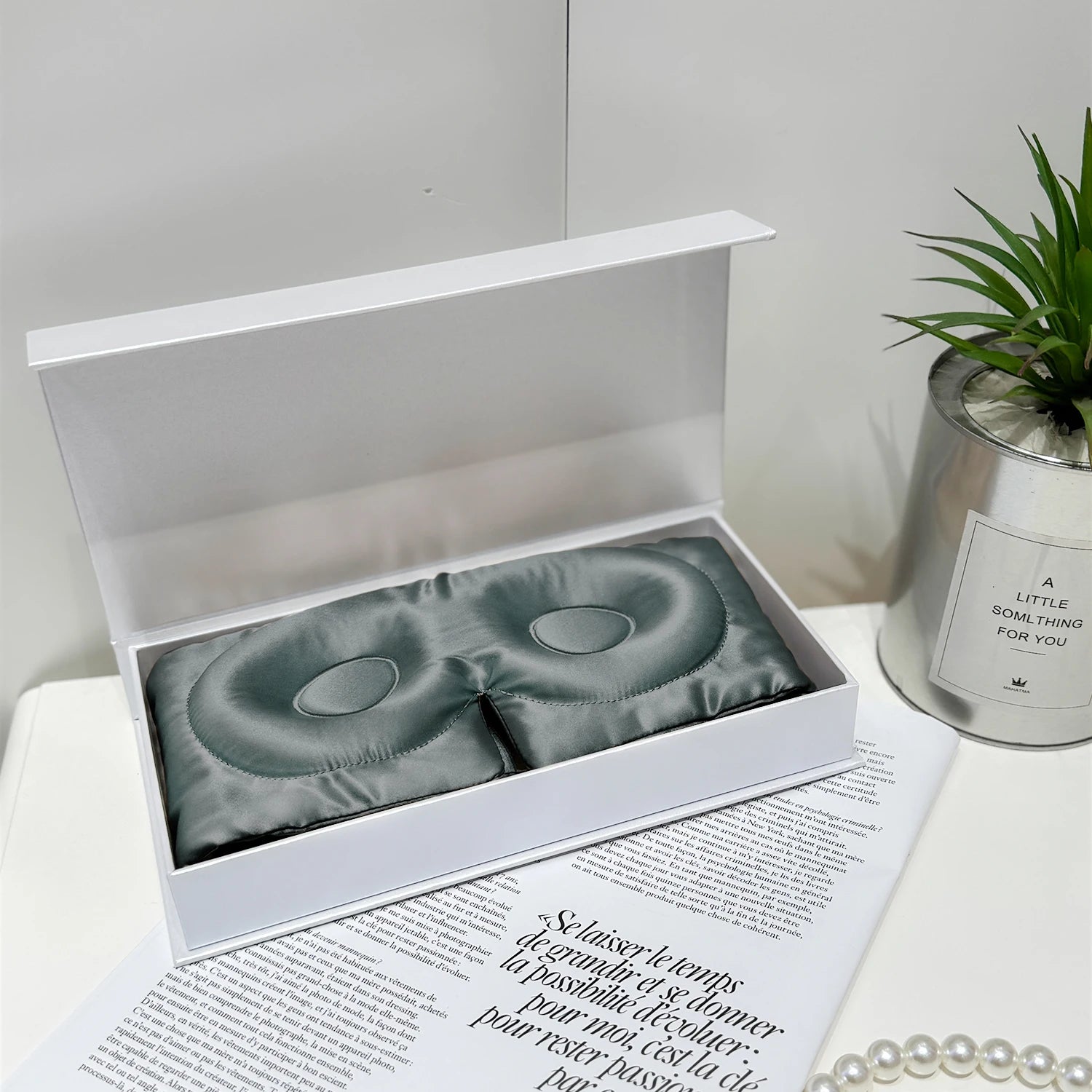 LuxeSkin Lab Silk Sleep Eye Mask