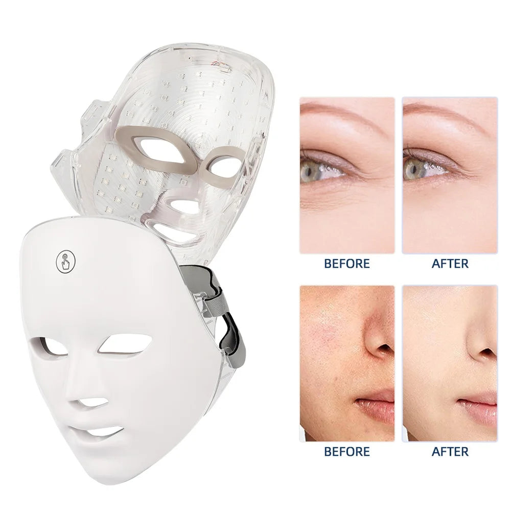 LuxeSkin Lab LED Facial Mask